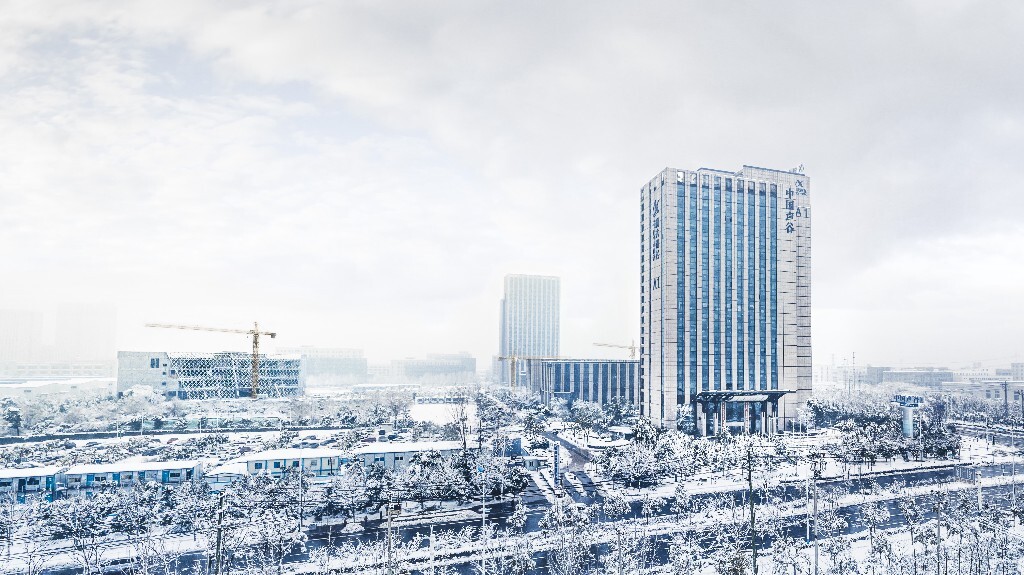 一月八号拍摄了「中国声谷看雪景」全景作品，此相册为同名摄影作品。也算是用镜头为这场难得的大雪做记录，风雪中的讯飞像是被披上一层洁白的外衣一般，格外美丽！
