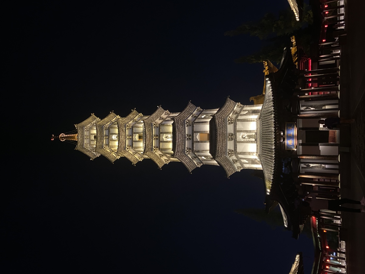 衢州水亭门夜景