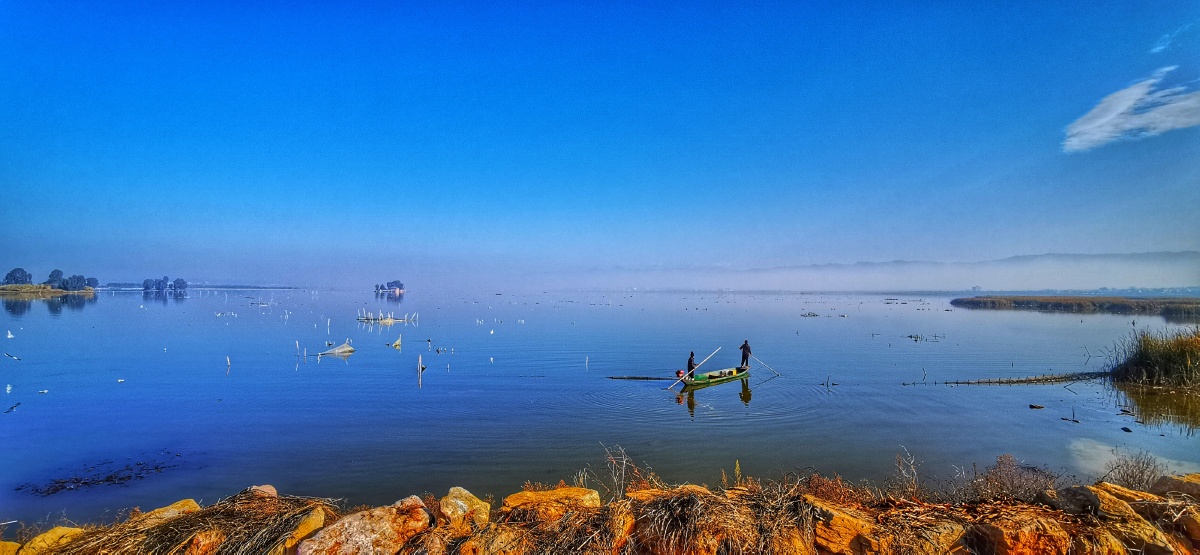 大锡国山水个旧大屯海旖旎风光