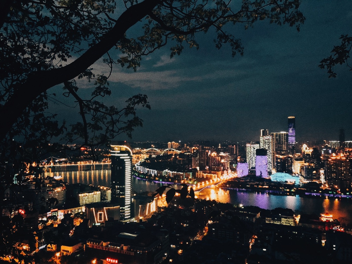 柳州马鞍山夜景