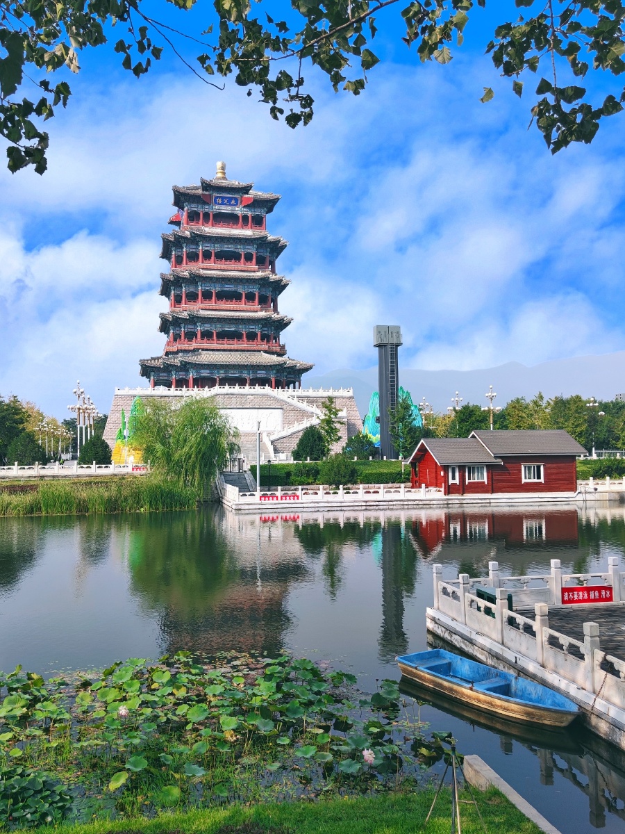 北京永定河门城湖