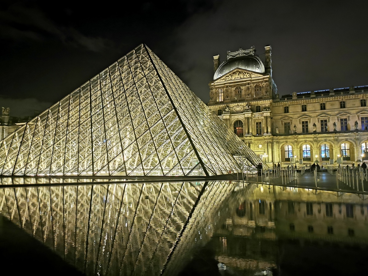 卢浮宫夜色