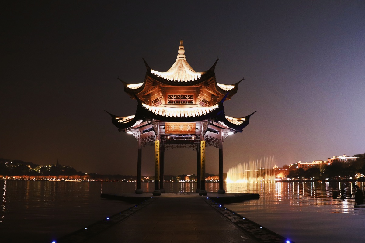 杭州西湖集贤亭