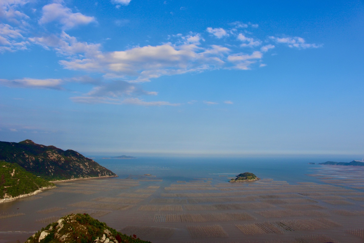 福建省宁德市霞浦县一座滨海小城国际滩涂摄影基地中国海带之乡中国