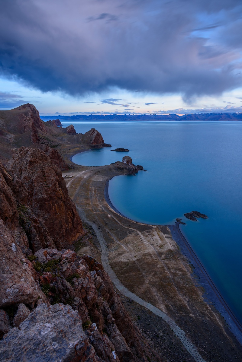 纳木错圣象天门2-西藏那曲班戈县纳木错北岸圣象天门