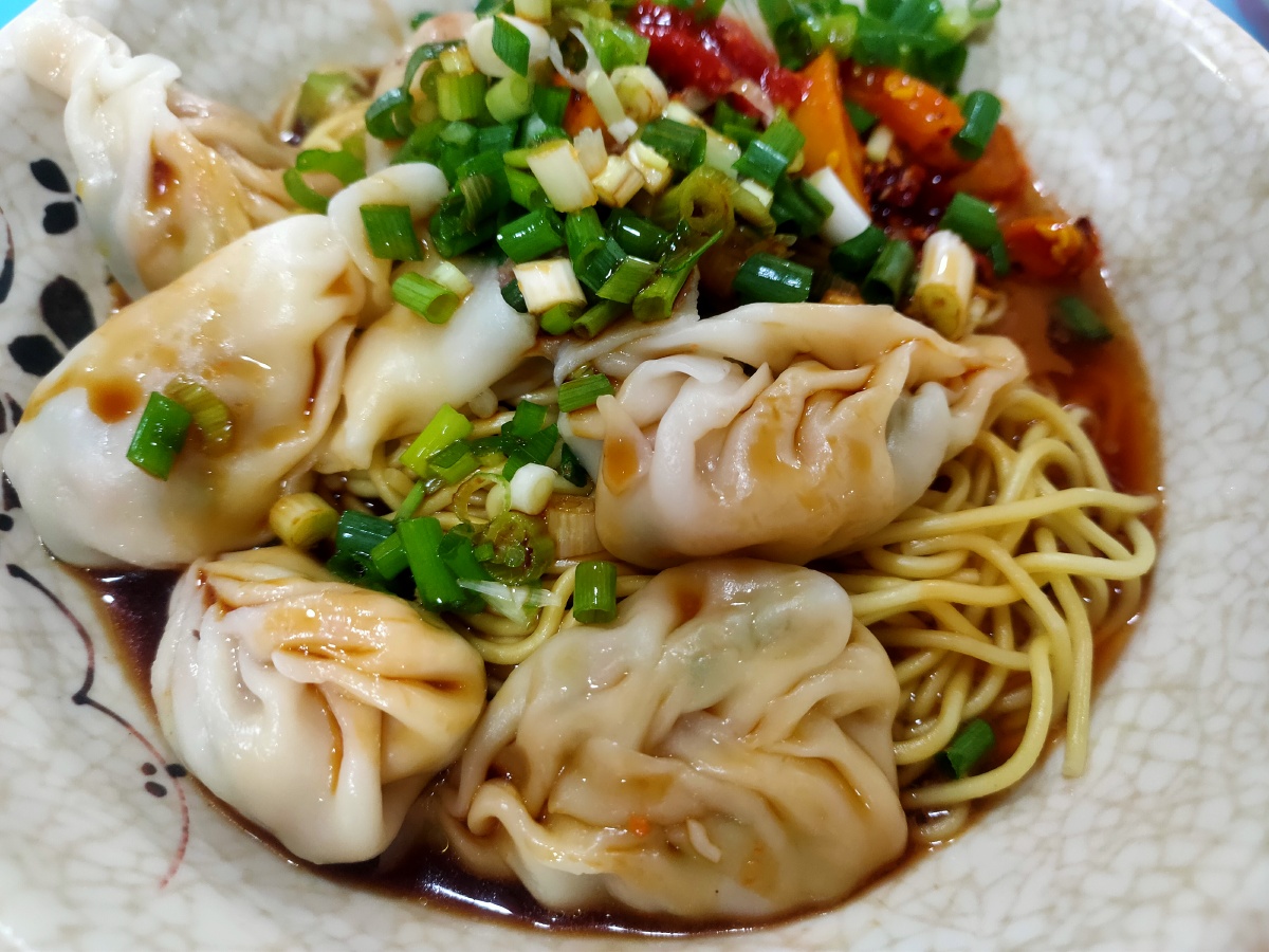 饺子拌面