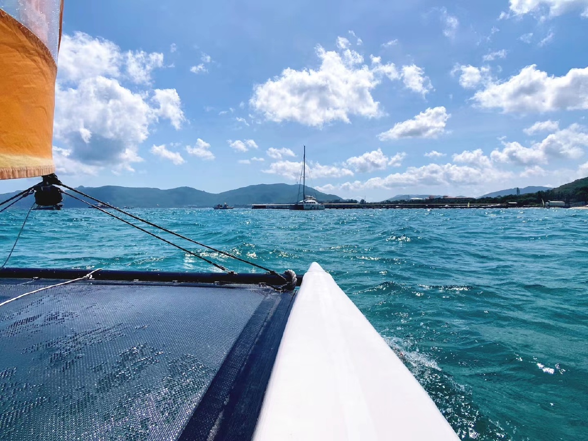 第一次出海游玩只为摄影纪念