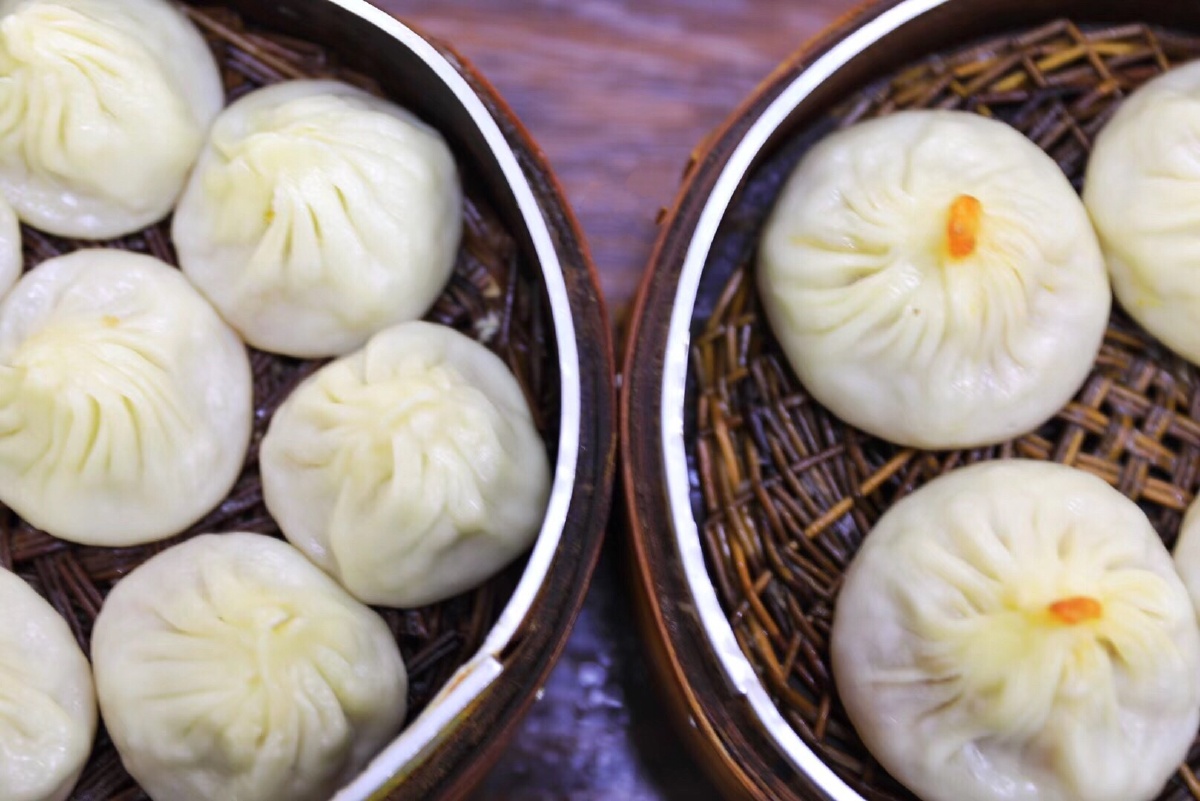 南京市井美食之 蟹黄汤包   汤包 - 爱包子的小米 - 图虫