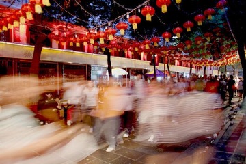 庙  会