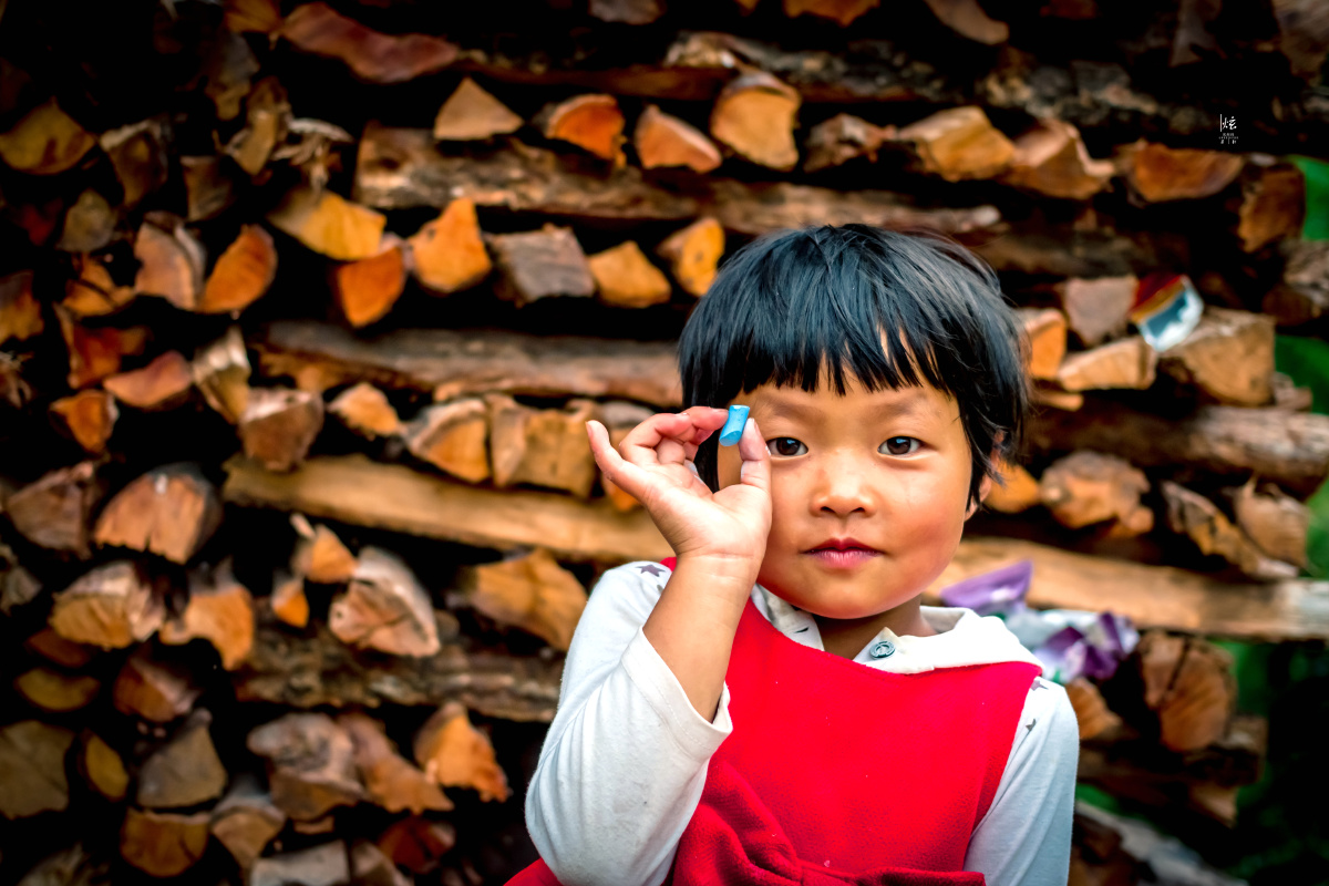 村童 可爱  天真无邪