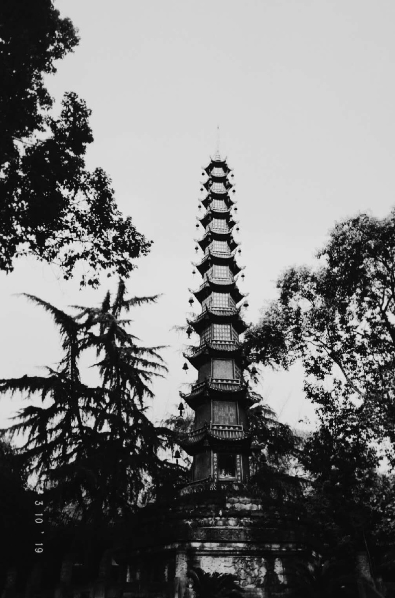 成都文殊院佛塔310摄