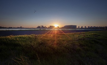 夕阳西下