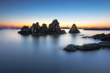 泊石湾日落