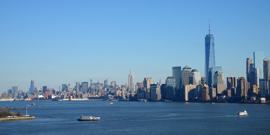 【风光】纽约曼哈顿外滩，自由女神，中央公园风景见闻