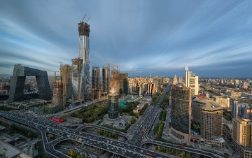 国贸径向壁纸