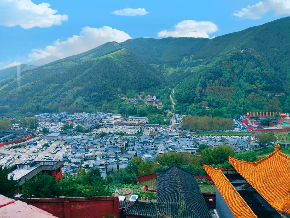 中国四大佛教圣地之一五台山05文殊菩萨道场05