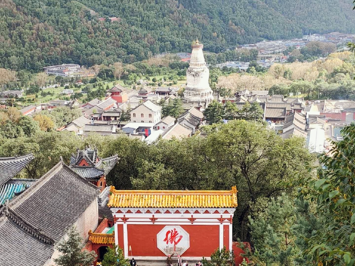 中国四大佛教圣地之一五台山05文殊菩萨道场05