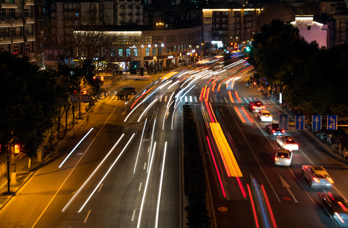 夜景- 逆光照 - 图虫