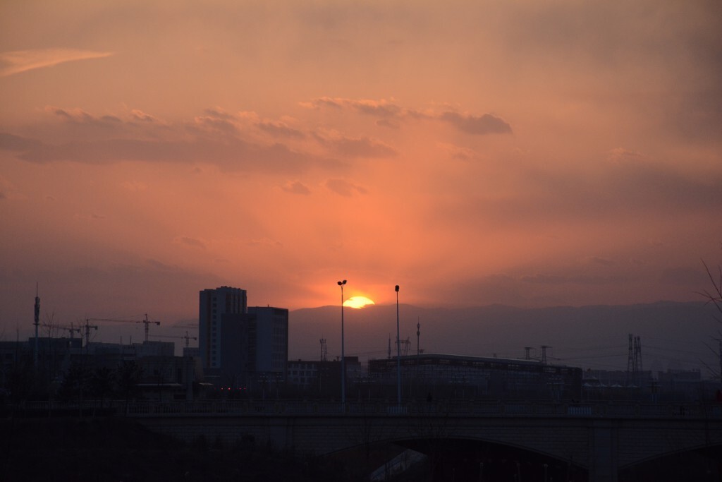 太阳落山ing