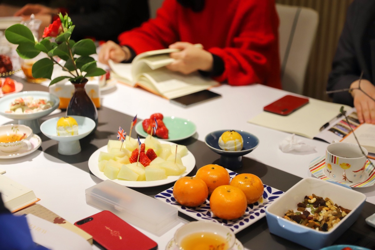 绘声绘色点心美食趴愉快的读书会下午茶