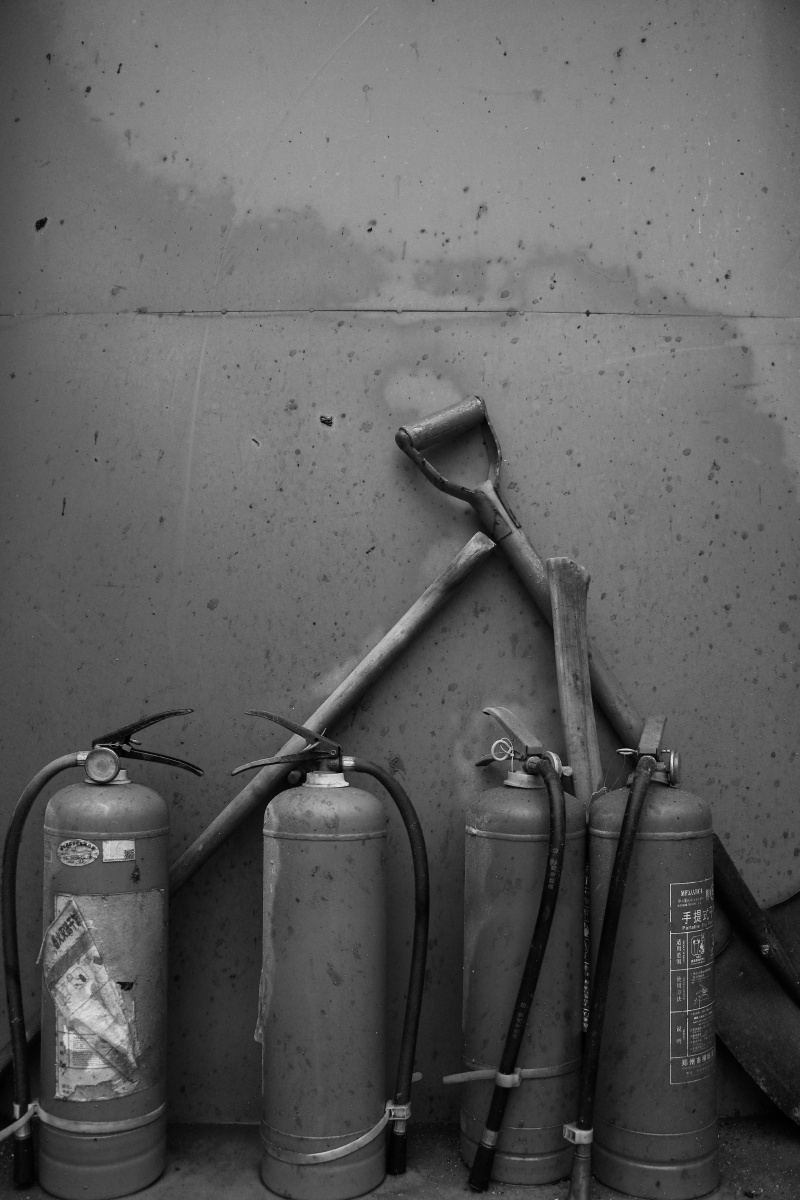 灭火器静物