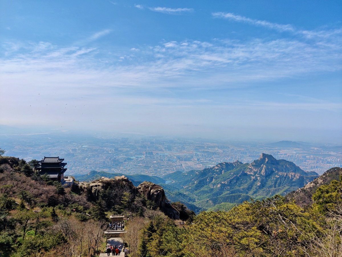 五一泰山会当凌绝顶一览众山小