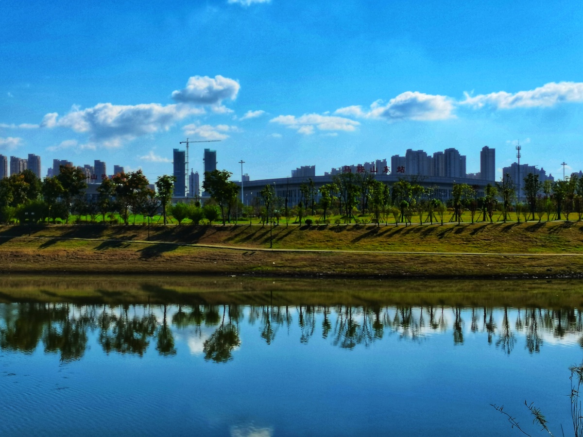 马鞍山母亲河慈湖河