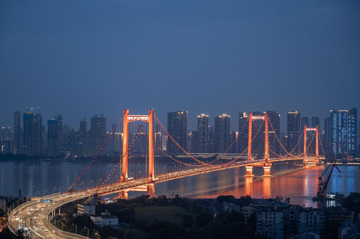 鹦鹉洲长江大桥