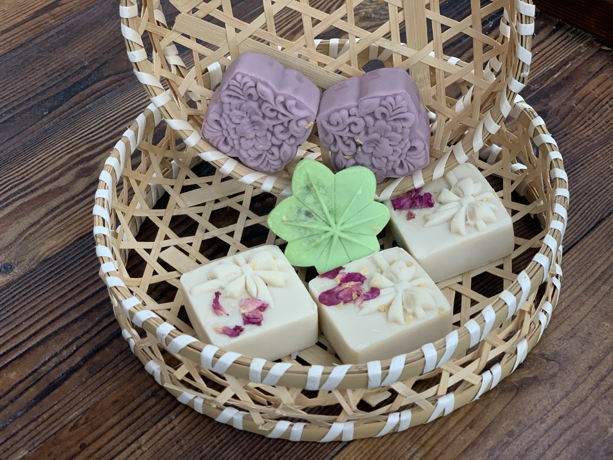 美食甜品下午茶桃胶蛋糕水果多才古风