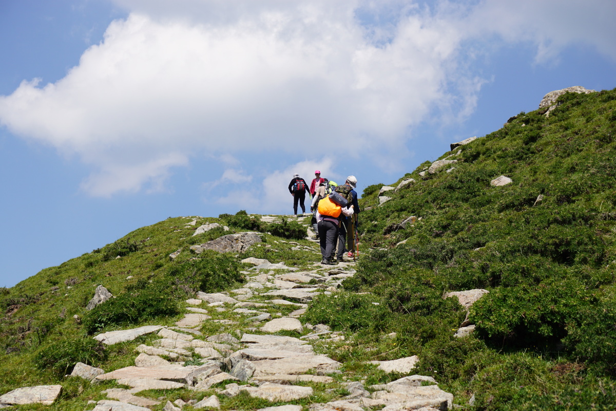 五台山徒步朝台