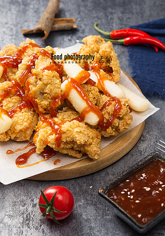 南通小猪佩奇乔治炸鸡美食拍摄