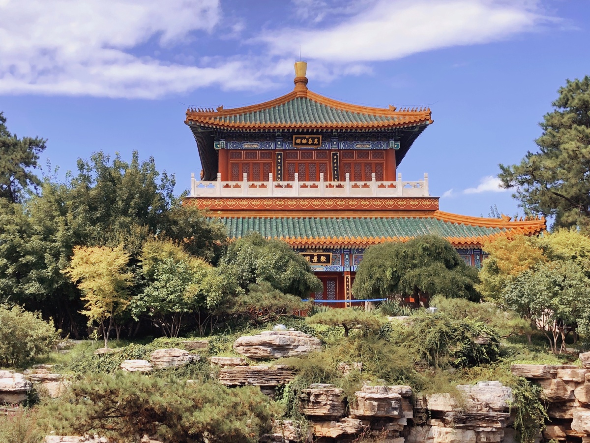 北京园博园一景万象昭辉