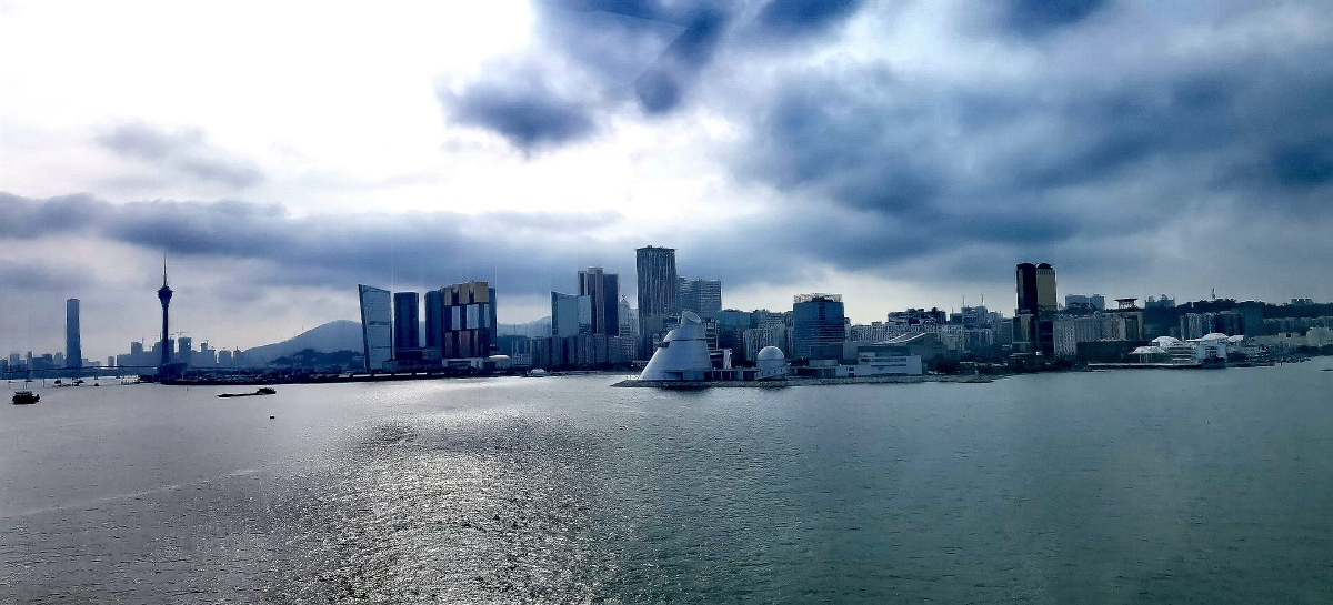 澳门填海区新貌