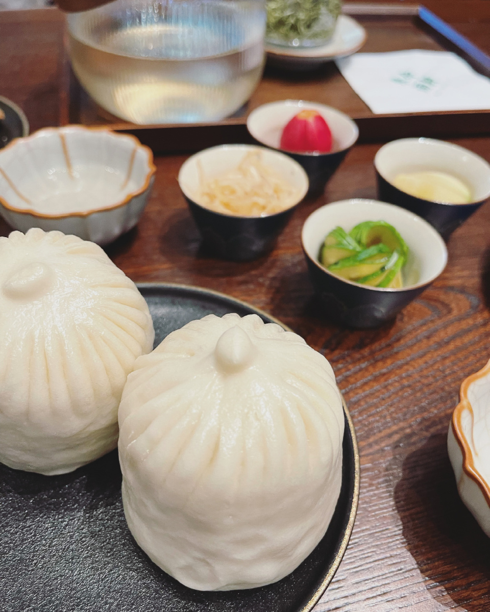 北京中山公园来今雨轩冬菜包子让人食欲大增