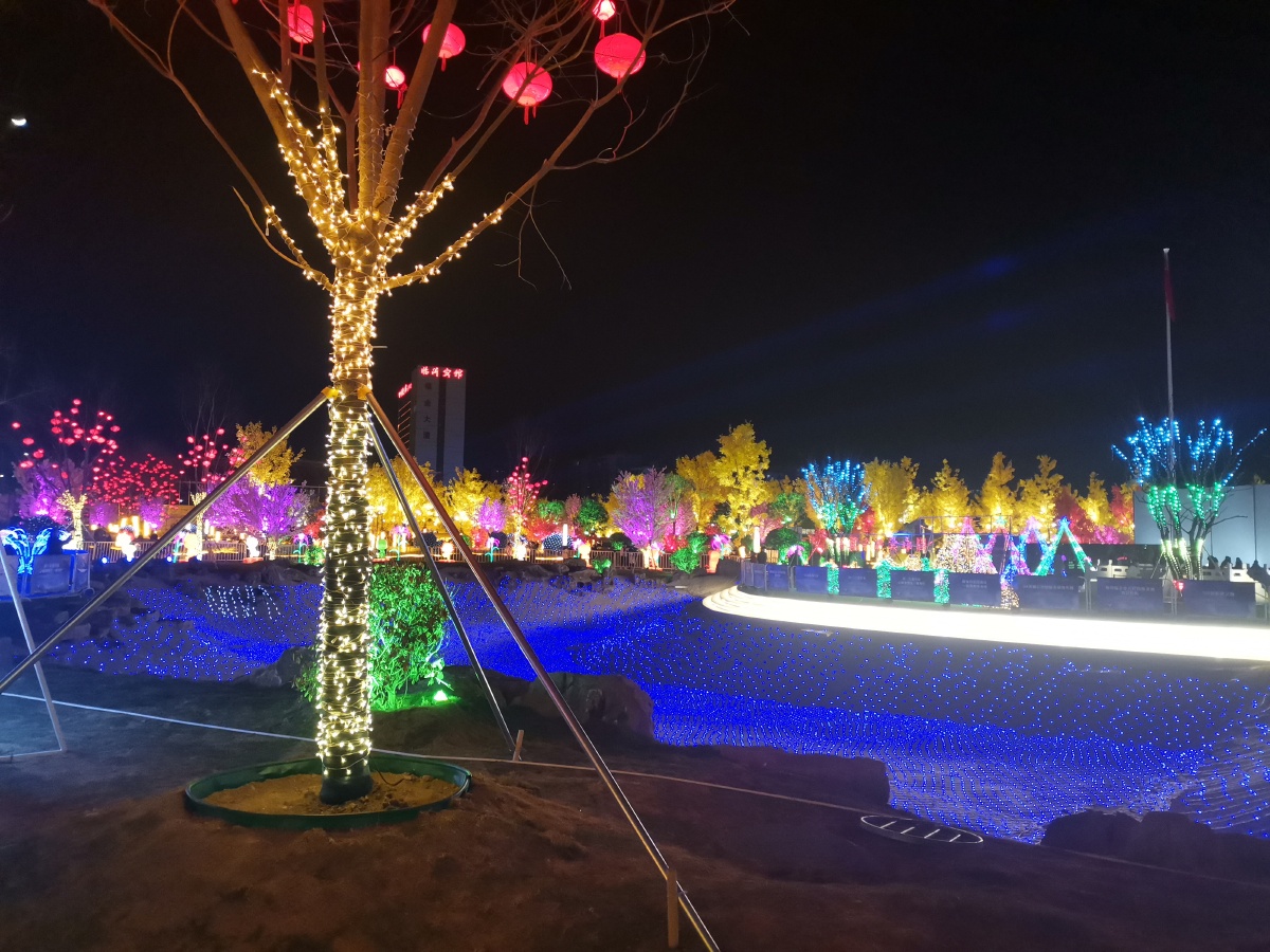 临沂时代城夜景很好看