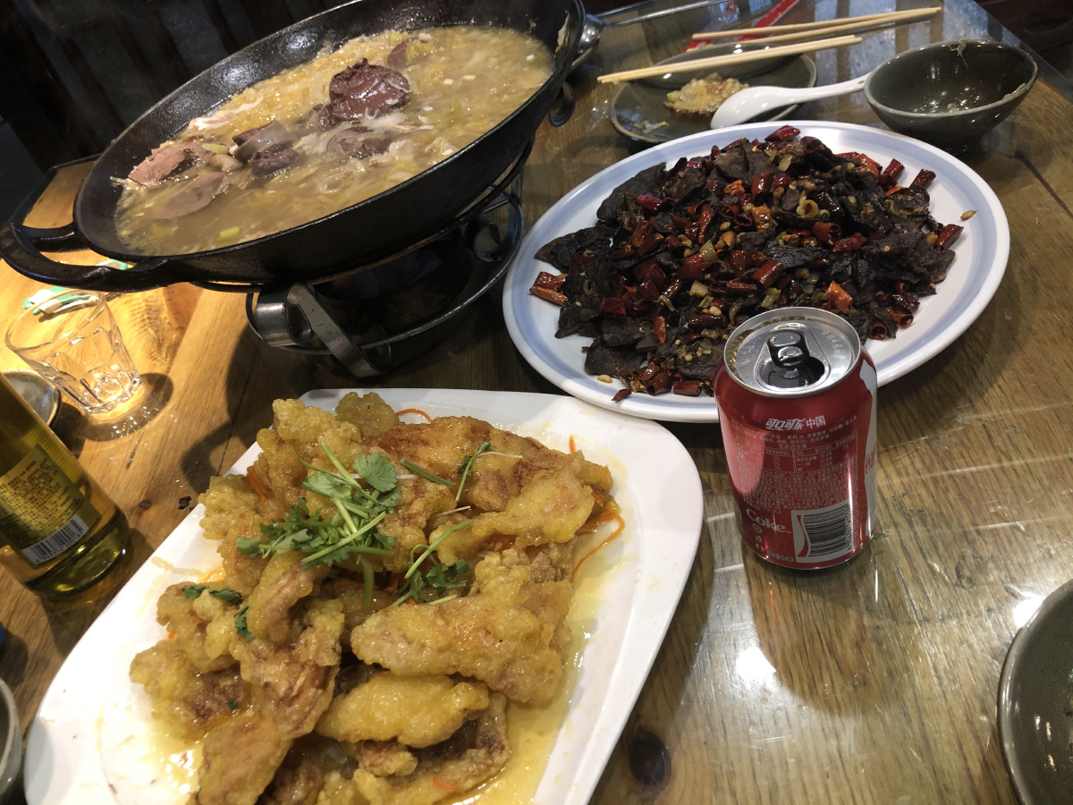 东北的菜就是这么大盘儿