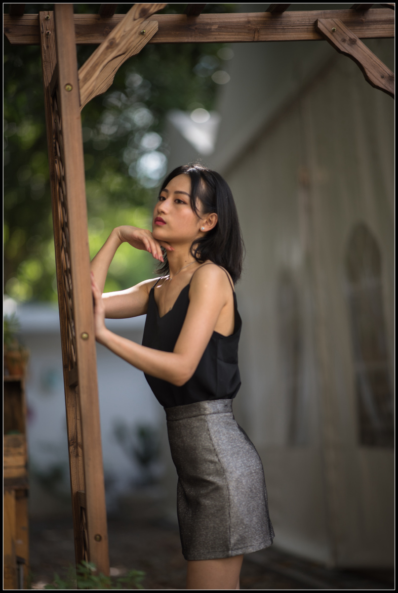 人像四地点o2park创客公园模特婷婷