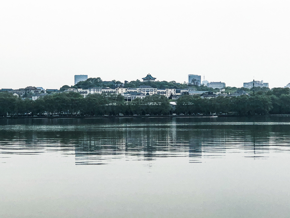 站在东湖看武大