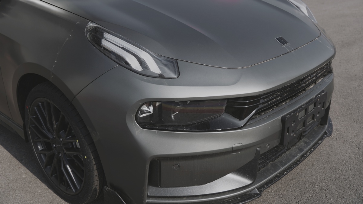 领克03冠军限量版终于第一次看到实车帅气