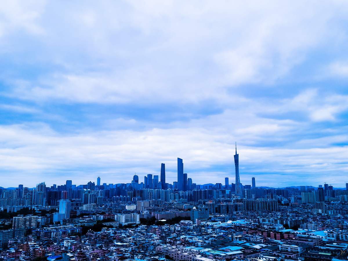 广州塔下广州史上最大的旧改项目旧改前的康乐村与鹭江村