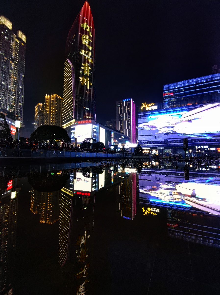 重庆观音桥,最佳取景位 - -傻傻- - 图虫