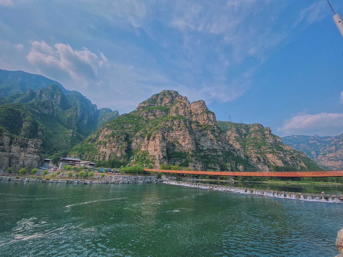 北京房山十渡镇风光78独特的喀斯特地貌