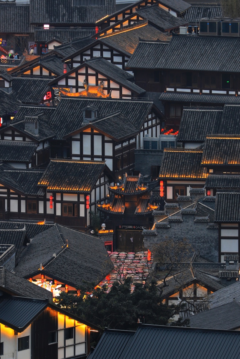 磁器口后街风貌