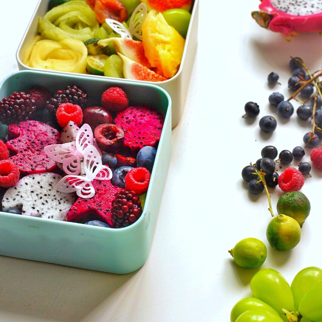 那日为你而做的水果便当