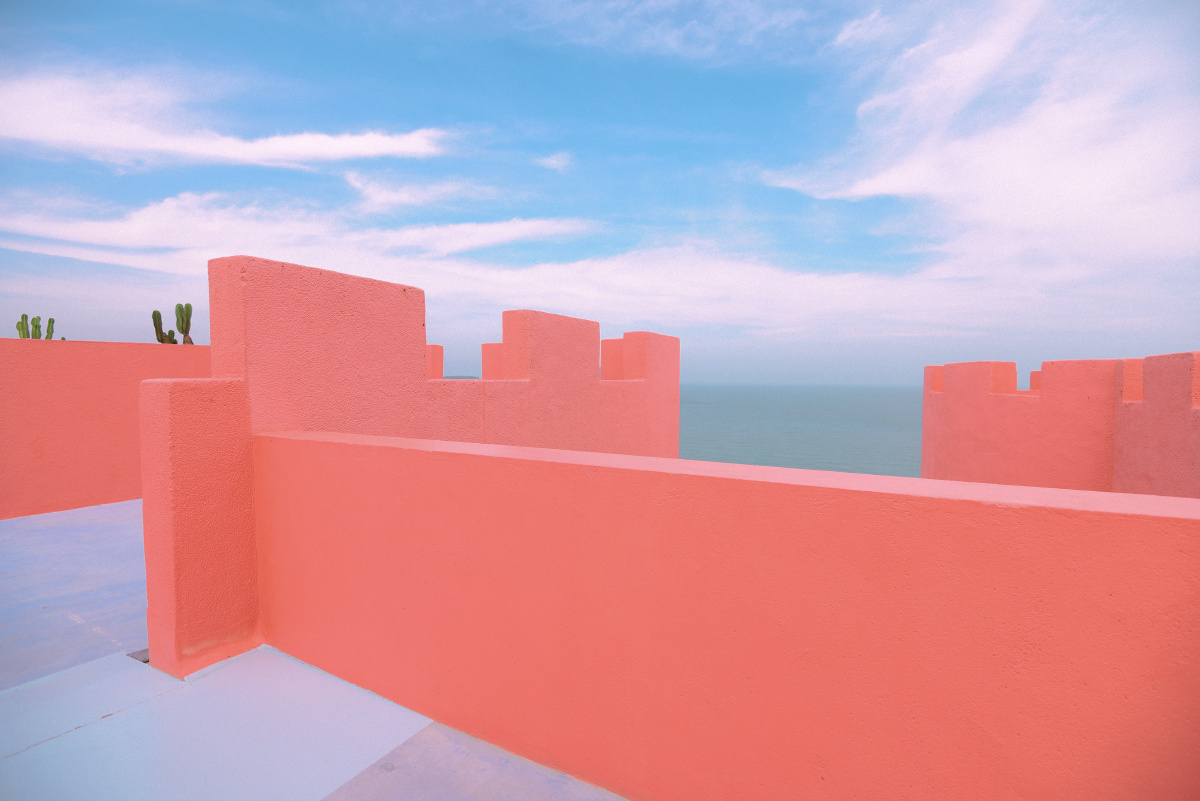 厦门火山岛纪念碑谷风格建筑