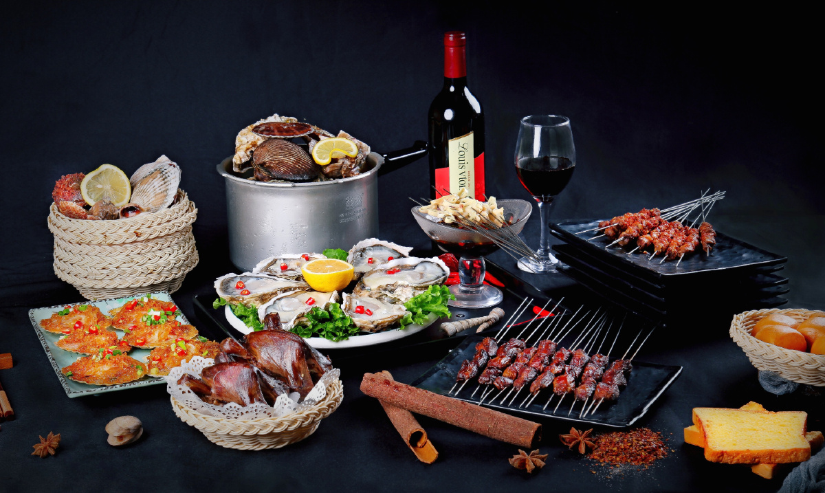 烧烤大场景拍摄,早期作品. - 张曜聪 - 图虫