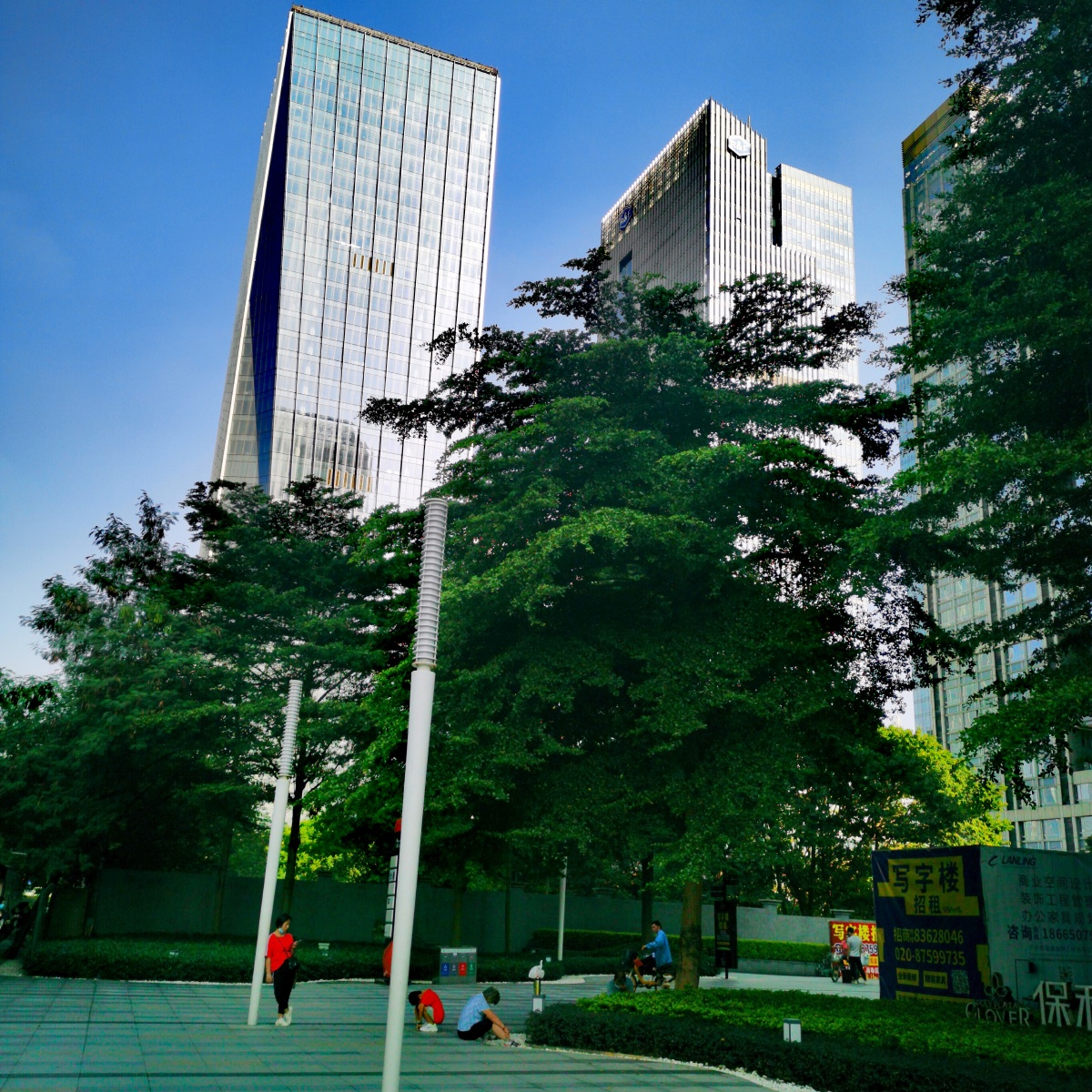广州天河区街景
