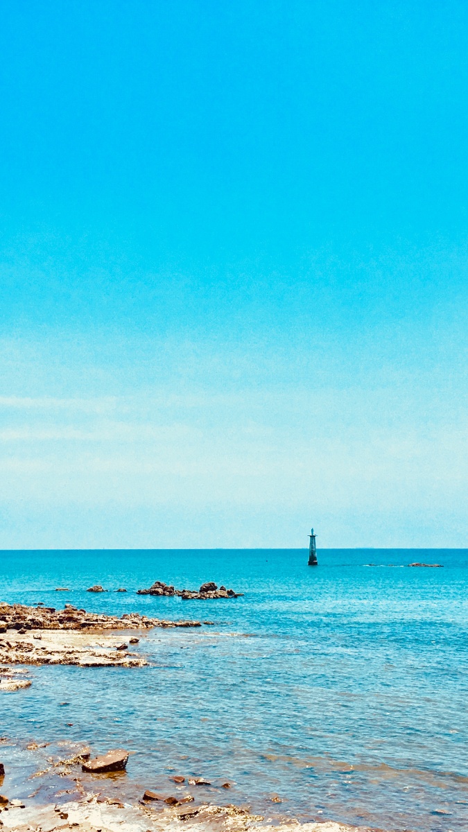 那个夏天,大海与蓝天相爱了