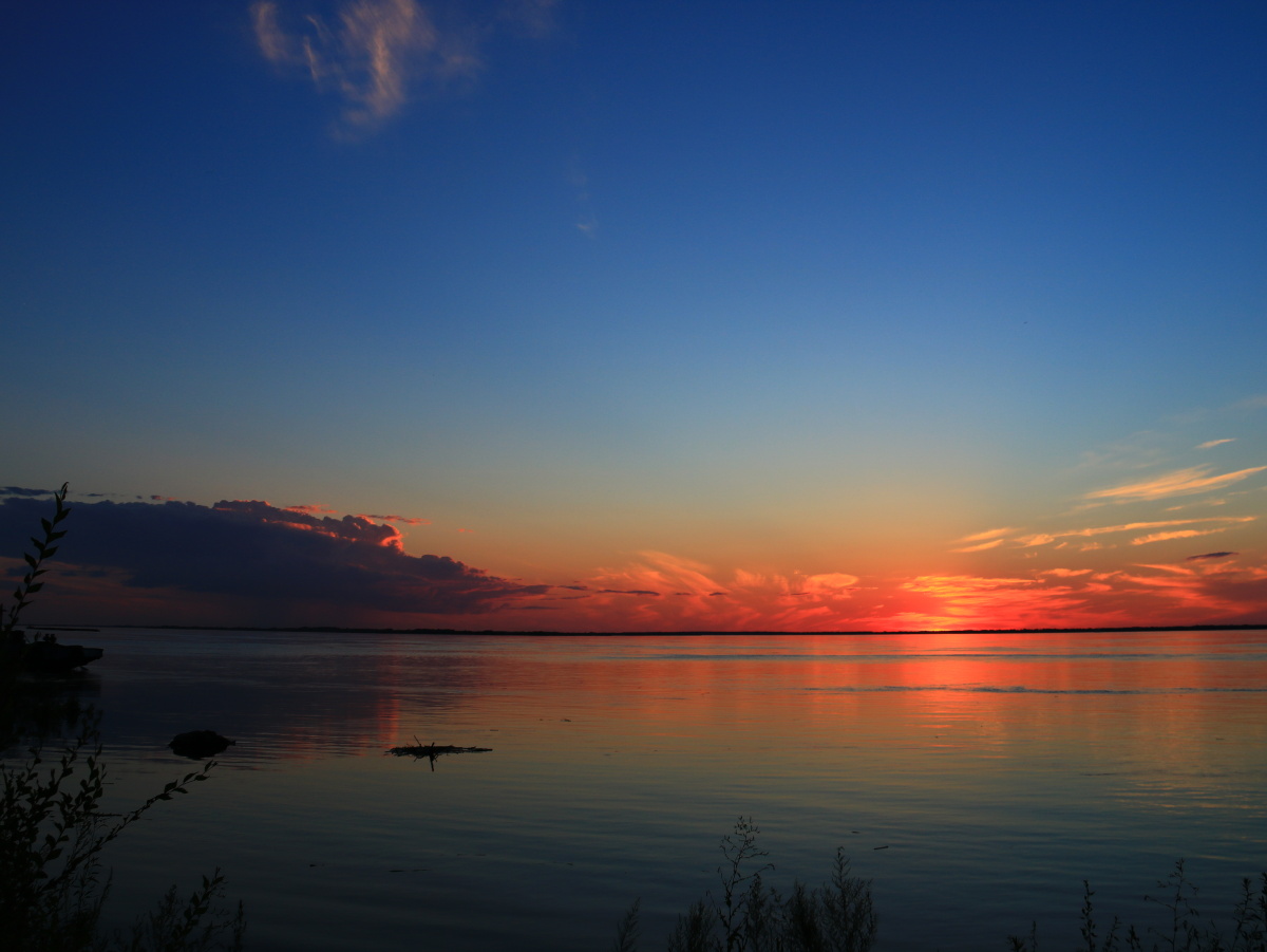华夏东极抚远的夕阳之约!