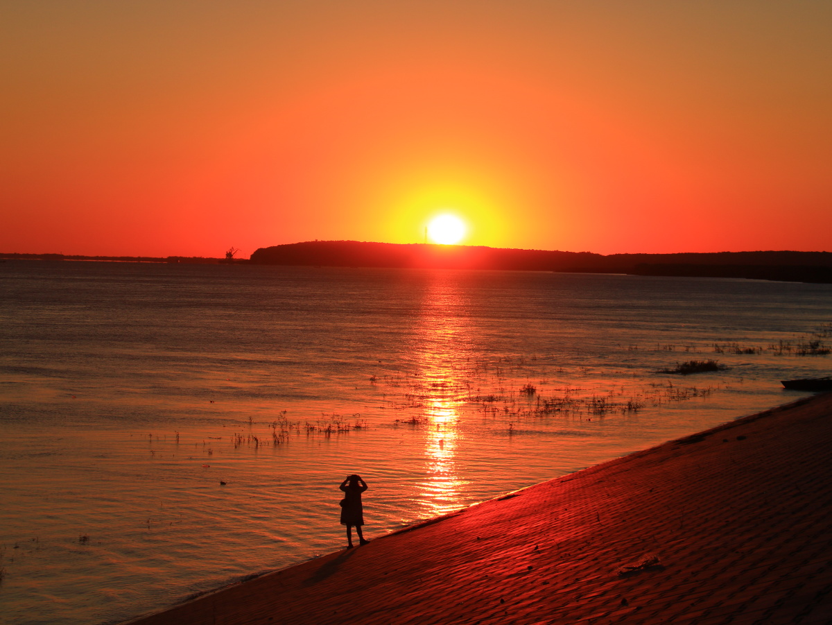 华夏东极抚远9月16号的日出